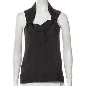 Mike & Chris Silk Sleeveless Top